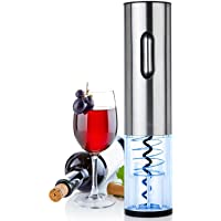 Sacacorchos Eléctrico - LOUISWARE Recargable Automático Abridor de Botellas de Vino- Acero Inoxidable Profesional…